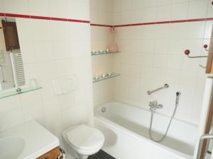 Koupelna v ubytování B&B Bureau Warmoesstraat