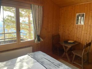 Letto o letti in una camera di Berggasthaus Matu