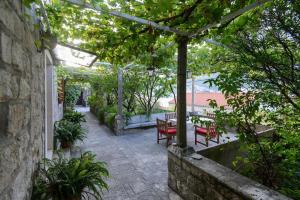 Zahrada ubytování Apartment Ema