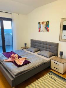 Postel nebo postele na pokoji v ubytování Villa Seaside
