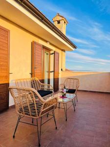 Balkón nebo terasa v ubytování Villa Seaside
