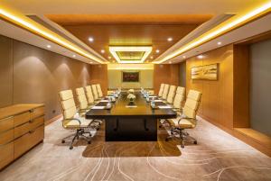 אזור ישיבה ב-Wingtech Hotel