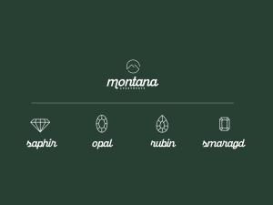 Certyfikat, podpis lub inny dokument wystawiony w obiekcie Montana Apartments