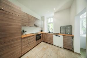 Kuchyň nebo kuchyňský kout v ubytování Nice Central City Room + 37 fotografií