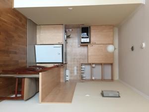 Kuchyň nebo kuchyňský kout v ubytování Mara Apartman