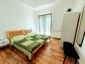 Postel nebo postele na pokoji v ubytování House Fran