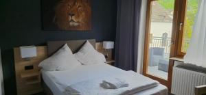 Postel nebo postele na pokoji v ubytování B3 Hotel