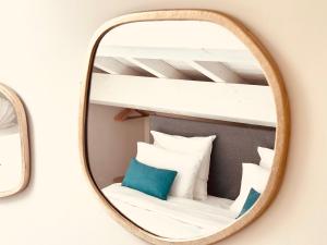 Posteľ alebo postele v izbe v ubytovaní Le duplex - 2 pièces centre Cannes