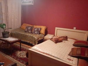Posezení v ubytování Pirosmani House