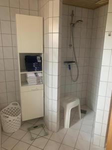 Baðherbergi á Hos Franz