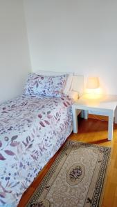 Кровать или кровати в номере villetta le palme