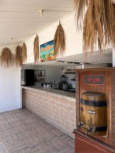 Ο χώρος του lounge ή του μπαρ στο Side Legend Hotel