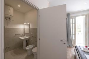 Koupelna v ubytování B&B D'Amely