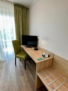 TV o dispositivi per l'intrattenimento presso Gästehaus Fernblick