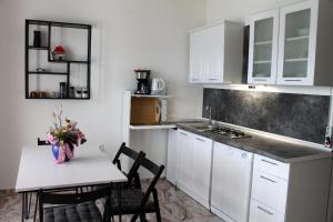 Kuchyň nebo kuchyňský kout v ubytování Villa Aurelia Vodice