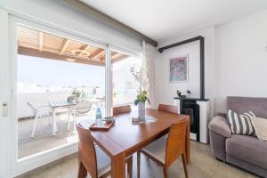 Posezení v ubytování El balcón del Cabo