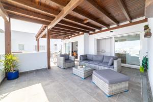 Posezení v ubytování El balcón del Cabo