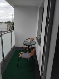 En balkong eller terrasse på Apartament MODERNO