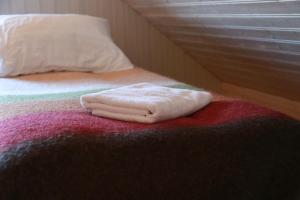 Postel nebo postele na pokoji v ubytování Eldhraun Holiday Home
