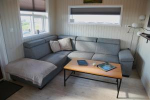 Posezení v ubytování Eldhraun Holiday Home