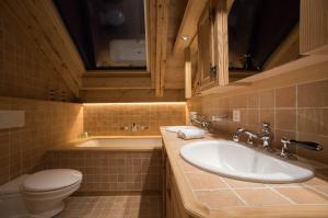 Koupelna v ubytování Hotel Olden