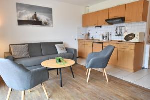 Küche/Küchenzeile in der Unterkunft Haus Königsdüne II/8