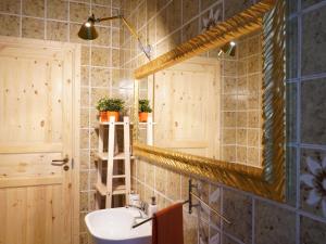 Koupelna v ubytování B&B Porto Del Bivio