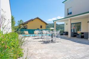 A balcony or terrace at Fidalsa Majestic