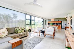 Posezení v ubytování 22 Mbali Loop, Zululami Estate