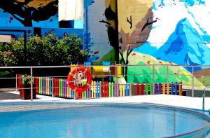 Piscina en o cerca de Apartahotel & Spa Jacetania