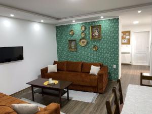 Posezení v ubytování Smokvica apartman