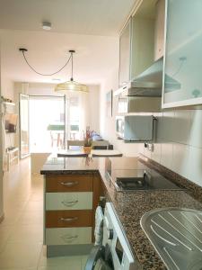 Kuchyň nebo kuchyňský kout v ubytování Asuncion Paraiso de Vera