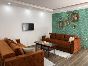 Posezení v ubytování Smokvica apartman