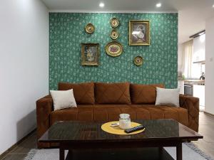 Posezení v ubytování Smokvica apartman