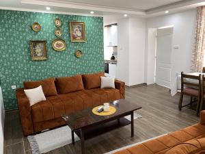 Posezení v ubytování Smokvica apartman