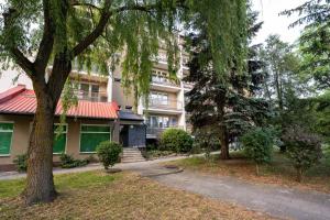 Budynek, w którym mieści się apartament