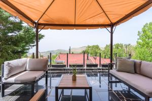 Balkón nebo terasa v ubytování Bubble Faraya With Terrasse Next To Ski-Slopes