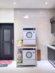 Kitchen o kitchenette sa Yun B&B