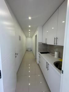 Kuchyň nebo kuchyňský kout v ubytování Apartments Vinko