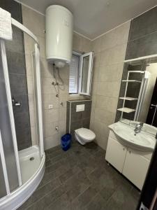 Koupelna v ubytování Apartments Vinko