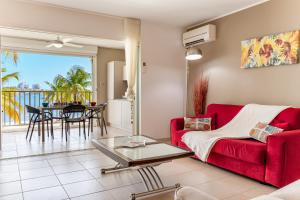 Istumisnurk majutusasutuses Vue imprenable sur le lagon, appartement 1ch 4p