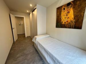 Postel nebo postele na pokoji v ubytování Apartamentos Calypso Altamar