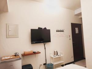 TV a/nebo společenská místnost v ubytování 台中住宿