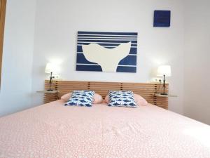 Postel nebo postele na pokoji v ubytování Morena