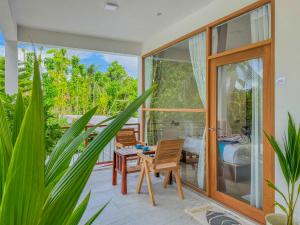Balkón nebo terasa v ubytování Lagoon Villa Maldives