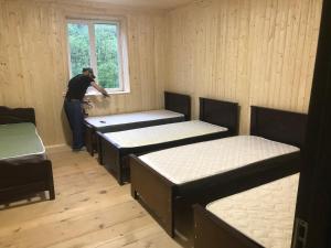 Llit o llits en una habitació de Khikhani Palace