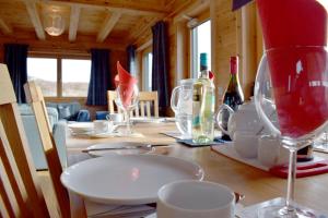 Restaurace v ubytování Inver Lodge, Finsbay, Isle of Harris