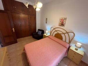 Posteľ alebo postele v izbe v ubytovaní Chalet adosado Cargador Altamar