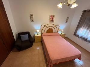 Posteľ alebo postele v izbe v ubytovaní Chalet adosado Cargador Altamar + 11 fotografií