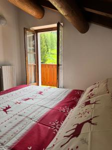 Postel nebo postele na pokoji v ubytování Hotel Miramonti